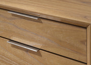 Florian Natural Wood Upholstered Storage Bedroom Set from Crown Mark - Lara Furniture