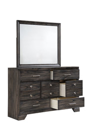 Jaymes Gray Storage Platform Bedroom Set from Crown Mark - Lara Furniture