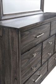 Jaymes Gray Storage Platform Bedroom Set from Crown Mark - Lara Furniture