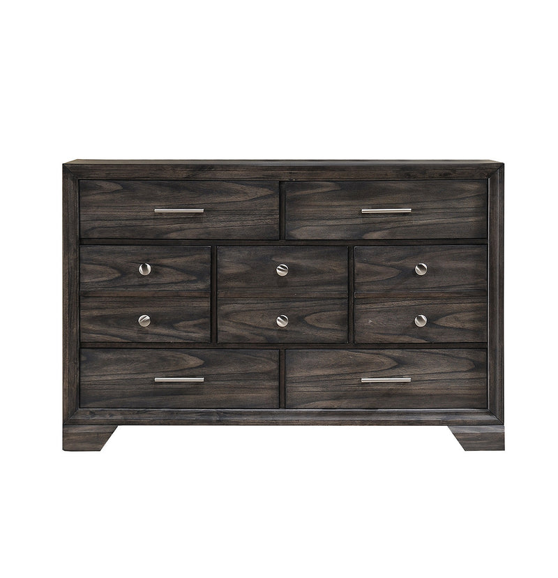 Jaymes Gray Storage Platform Bedroom Set from Crown Mark - Lara Furniture
