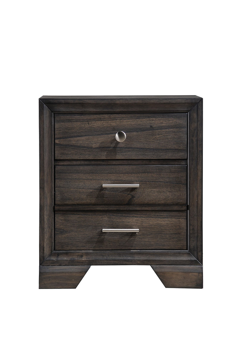Jaymes Gray Storage Platform Bedroom Set from Crown Mark - Lara Furniture