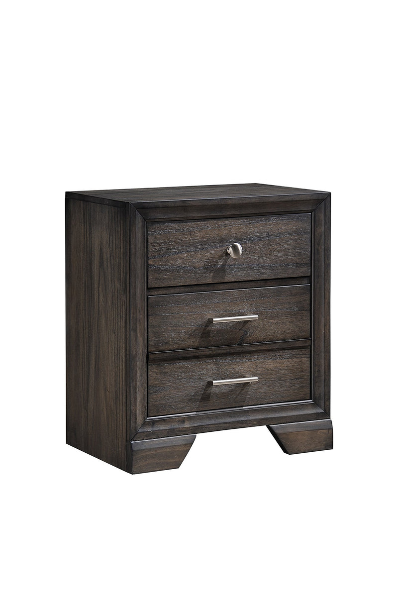 Jaymes Gray Storage Platform Bedroom Set from Crown Mark - Lara Furniture