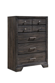 Jaymes Gray Storage Platform Bedroom Set from Crown Mark - Lara Furniture