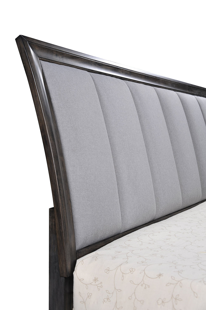 Jaymes Gray Storage Platform Bedroom Set from Crown Mark - Lara Furniture