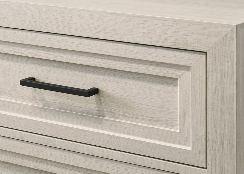 Lorraine Antique White Panel Bedroom Set from Crown Mark - Lara Furniture
