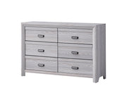 Adelaide Driftwood Upholstered Panel Bedroom Set from Crown Mark - Lara Furniture