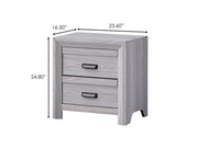 Adelaide Driftwood Upholstered Panel Bedroom Set from Crown Mark - Lara Furniture