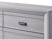 Adelaide Driftwood Upholstered Panel Bedroom Set from Crown Mark - Lara Furniture