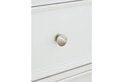 Fortman White Dresser and Mirror -  Ashley - Lara Furniture