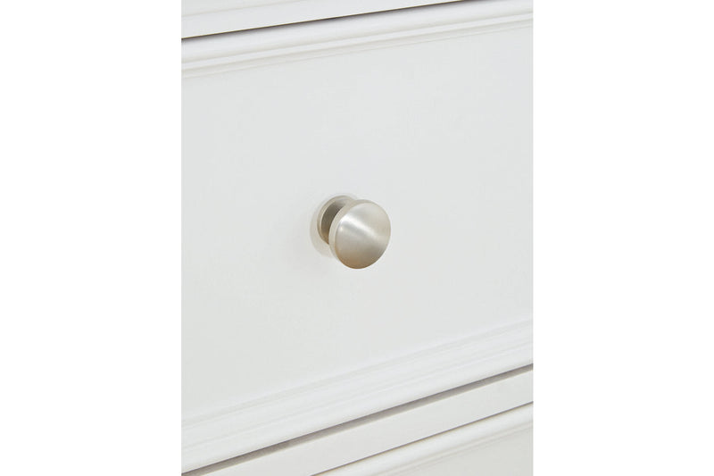 Fortman White Dresser and Mirror -  Ashley - Lara Furniture