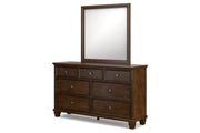 Danabrin Brown Dresser and Mirror -  Ashley - Lara Furniture