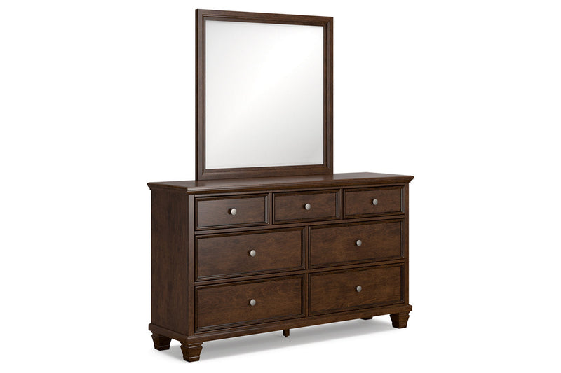Danabrin Brown Dresser and Mirror -  Ashley - Lara Furniture