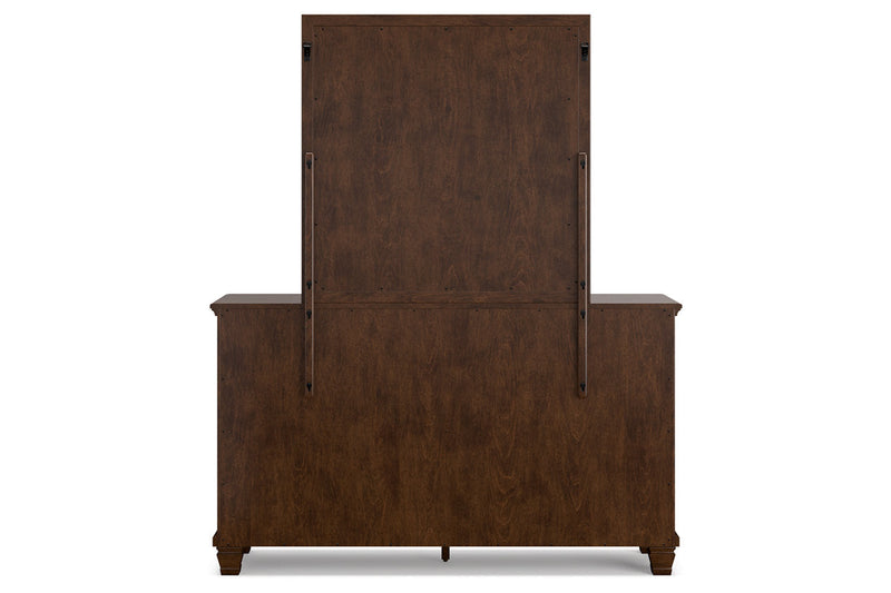Danabrin Brown Dresser and Mirror -  Ashley - Lara Furniture