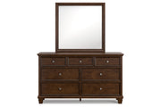 Danabrin Brown Dresser and Mirror -  Ashley - Lara Furniture