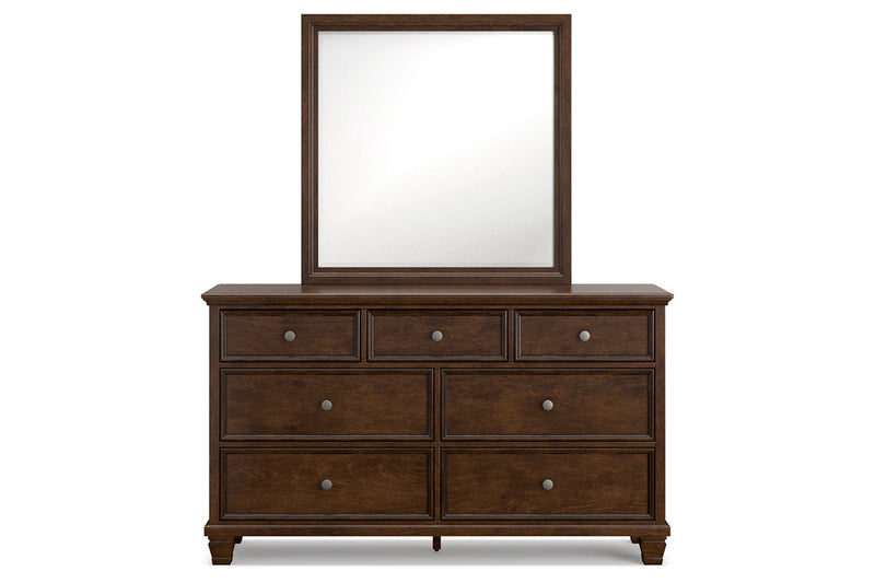 Danabrin Brown Dresser and Mirror -  Ashley - Lara Furniture