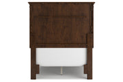 Danabrin Brown Twin Panel Bed -  Ashley - Lara Furniture