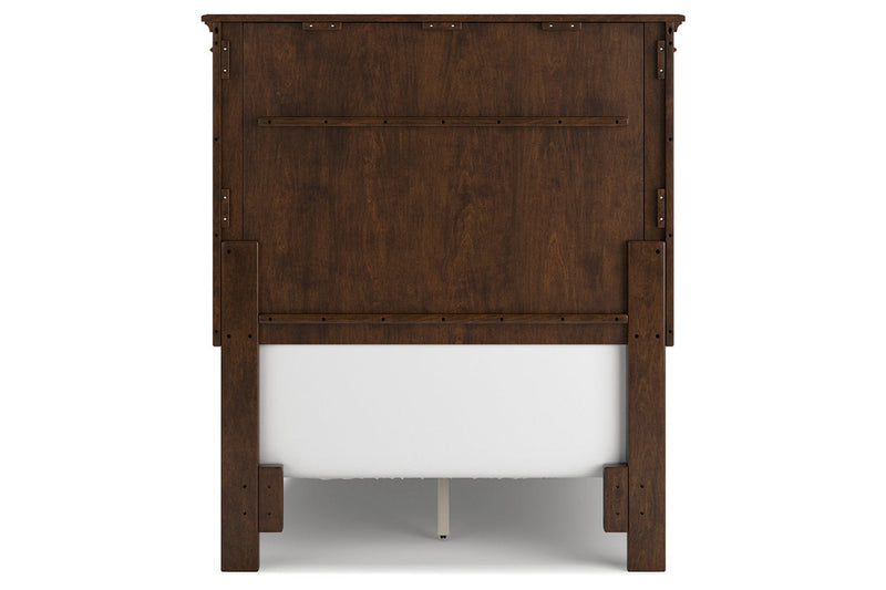 Danabrin Brown Twin Panel Bed -  Ashley - Lara Furniture