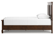 Danabrin Brown Twin Panel Bed -  Ashley - Lara Furniture