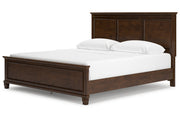 Danabrin Brown California King Panel Bed -  Ashley - Lara Furniture