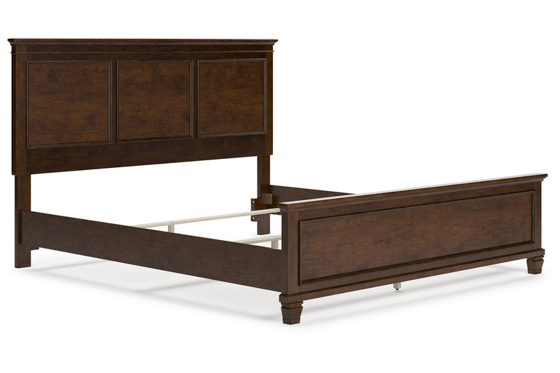 Danabrin Brown California King Panel Bed -  Ashley - Lara Furniture