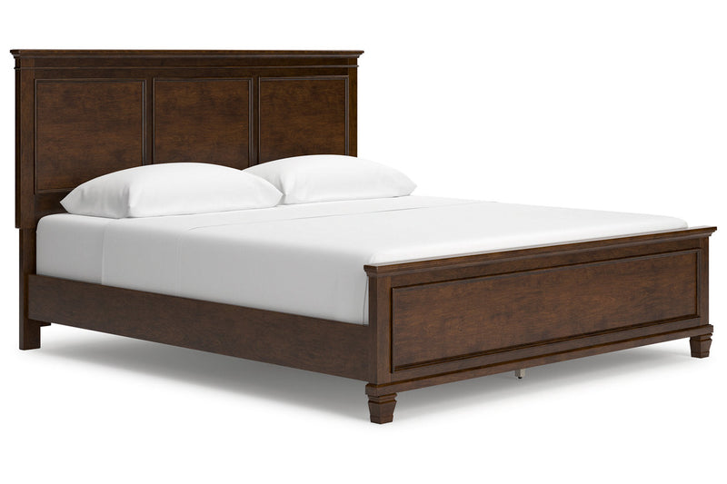 Danabrin Brown California King Panel Bed -  Ashley - Lara Furniture