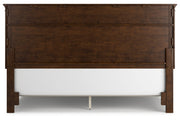 Danabrin Brown California King Panel Bed -  Ashley - Lara Furniture