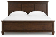 Danabrin Brown California King Panel Bed -  Ashley - Lara Furniture