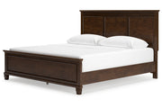 Danabrin Brown King Panel Bed -  Ashley - Lara Furniture