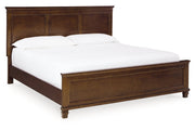 Danabrin Brown King Panel Bed -  Ashley - Lara Furniture