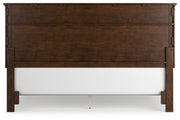 Danabrin Brown King Panel Bed -  Ashley - Lara Furniture
