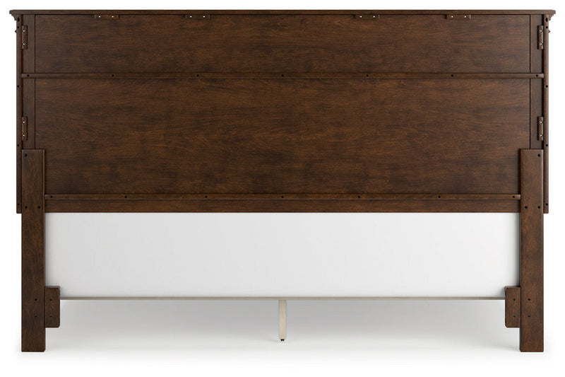 Danabrin Brown King Panel Bed -  Ashley - Lara Furniture