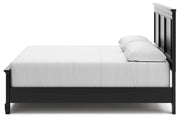 Lanolee Black King Panel Bed -  Ashley - Lara Furniture
