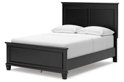 Lanolee Black Full Panel Bed -  Ashley - Lara Furniture