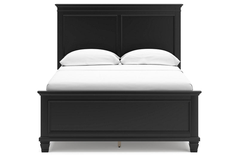 Lanolee Black Full Panel Bed -  Ashley - Lara Furniture