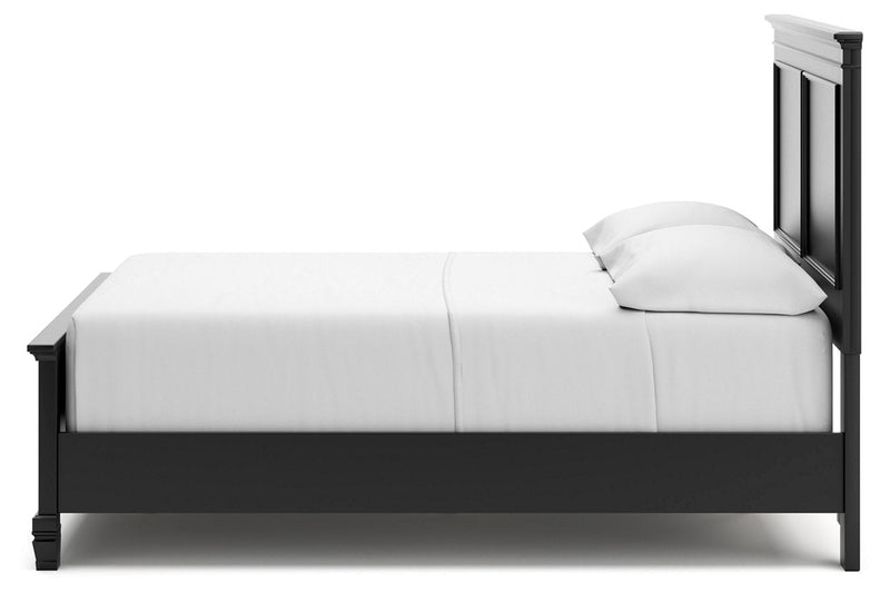 Lanolee Black Full Panel Bed -  Ashley - Lara Furniture