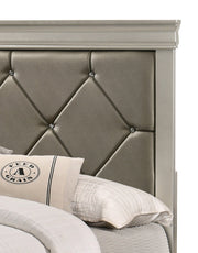 Amalia Silver Panel Youth Bedroom Set - Lara Furniture