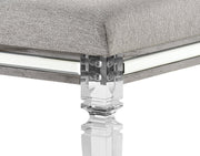 Vail Gray LED Upholstered Panel Bedroom Set - Lara FurnitureBedroom Set