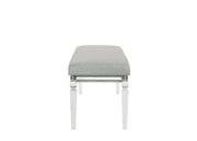 Vail Gray LED Upholstered Panel Bedroom Set - Lara FurnitureBedroom Set