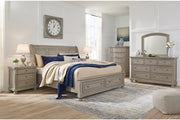 Lettner Light Gray Dresser and Mirror -  Ashley - Lara Furniture
