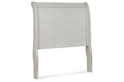 Robbinsdale Antique White Sleigh Storage Bedroom Set from Ashley - Lara Furniture