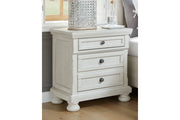 Robbinsdale Antique White Sleigh Bedroom Set from Ashley - Lara Furniture