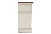 Realyn Chipped White Dresser and Mirror -  Ashley - Lara Furniture