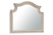 Realyn Chipped White Bedroom Mirror (Mirror Only) from Ashley - Lara Furniture