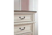 Realyn Two-tone Dresser and Mirror -  Ashley - Lara Furniture