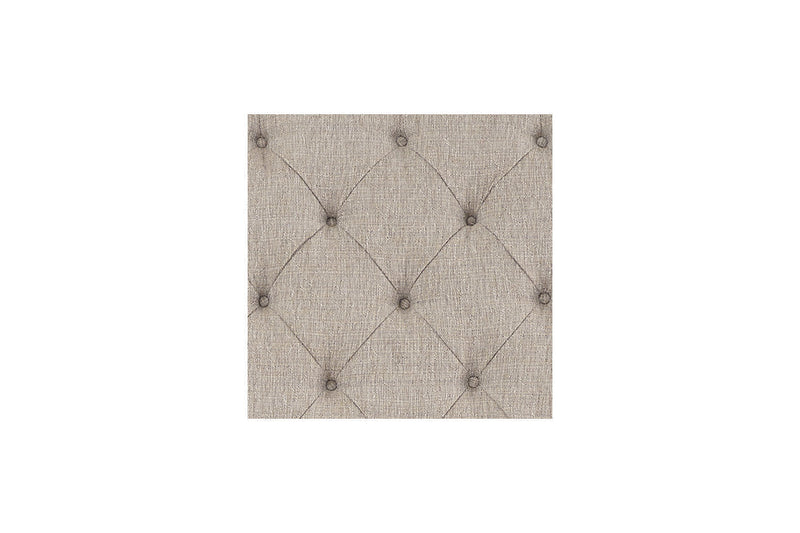 Realyn Two-tone California King Upholstered Bed from Ashley - Lara Furniture