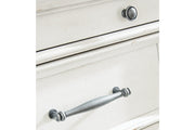 Kanwyn Whitewash Dresser and Mirror -  Ashley - Lara Furniture