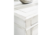 Kanwyn Whitewash Dresser and Mirror -  Ashley - Lara Furniture