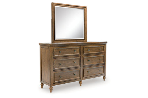 Sturlayne Brown Dresser and Mirror -  Ashley - Lara Furniture