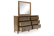 Sturlayne Brown Dresser and Mirror -  Ashley - Lara Furniture