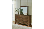 Sturlayne Brown Dresser and Mirror -  Ashley - Lara Furniture